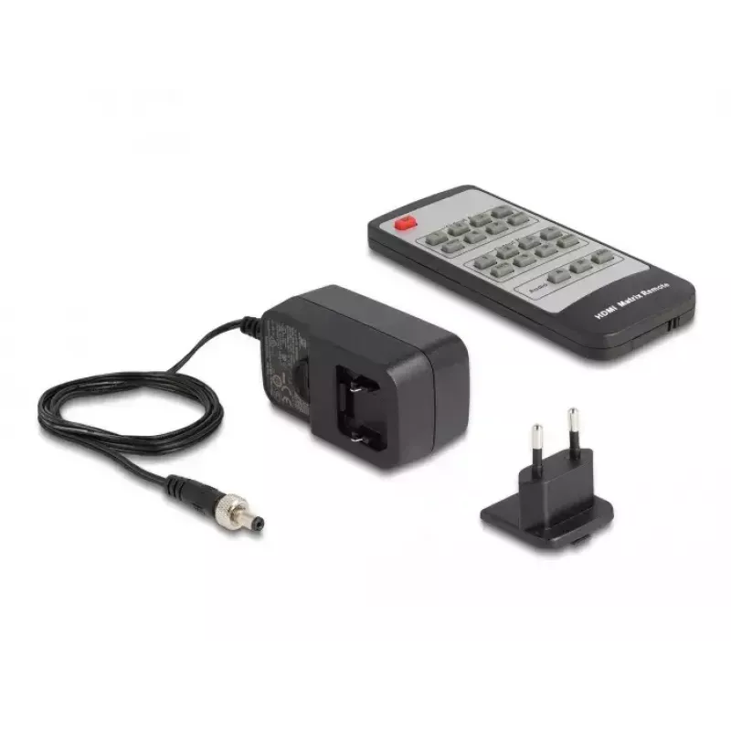 DeLOCK HDMI matricinis jungiklis 4x HDMI į 2x HDMI 4K 60 Hz