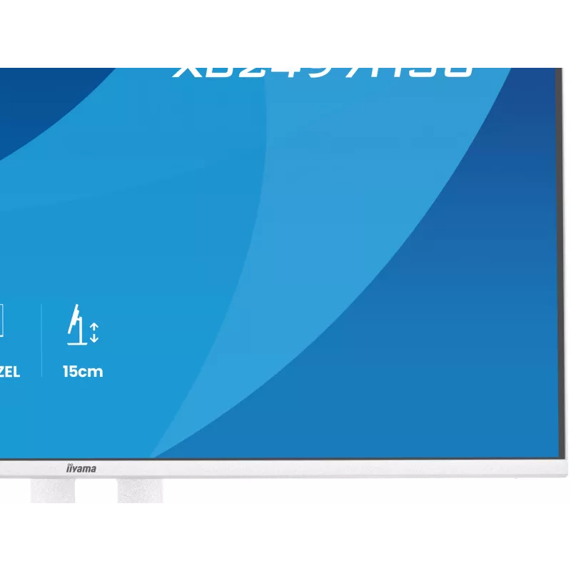 Monitorius iiyama ProLite XB2497HSU-W1 60,5 cm (23,8 colio) 1920 x 1080 pikselių Full HD LED Baltas