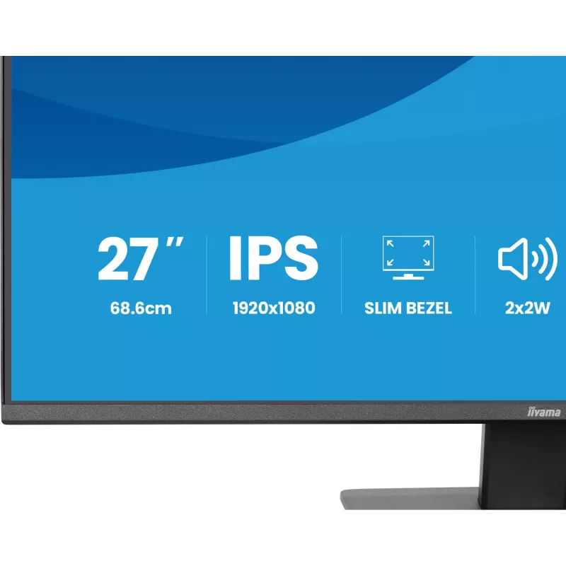 Monitorius iiyama ProLite X2793HSU-B1 68,6 cm (27 col.) Full HD LED