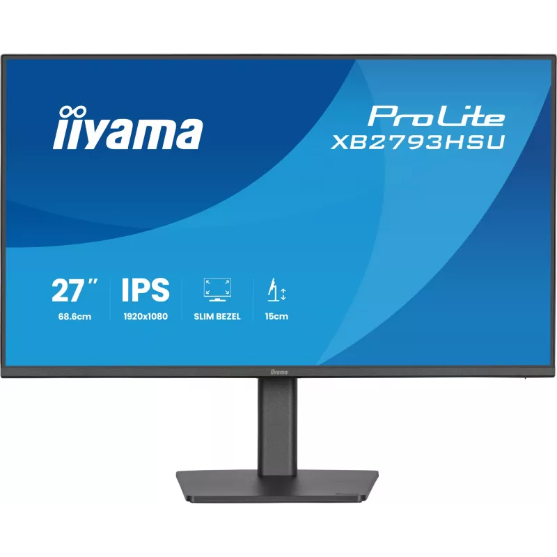 Monitorius iiyama ProLite XB2793HSU-B1 68,6 cm (27 inch) Full HD LED juodas