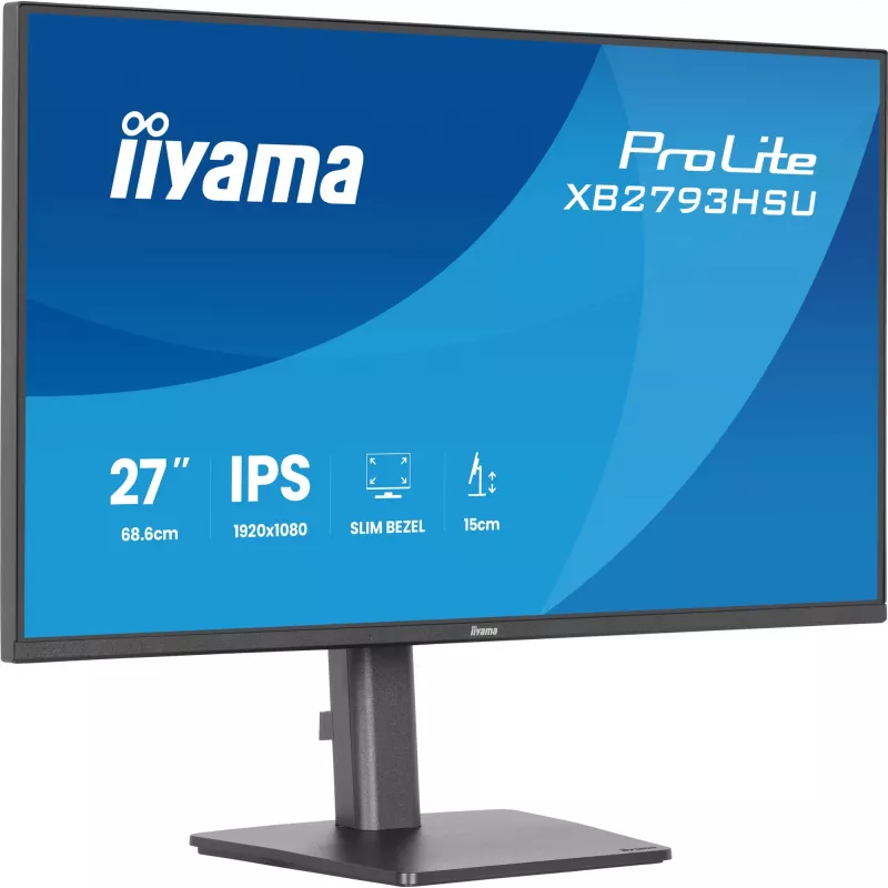 Monitorius iiyama ProLite XB2793HSU-B1 68,6 cm (27 inch) Full HD LED juodas