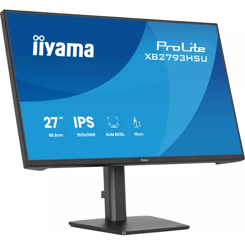 Monitorius iiyama ProLite XB2793HSU-B1 68,6 cm (27 inch) Full HD LED juodas