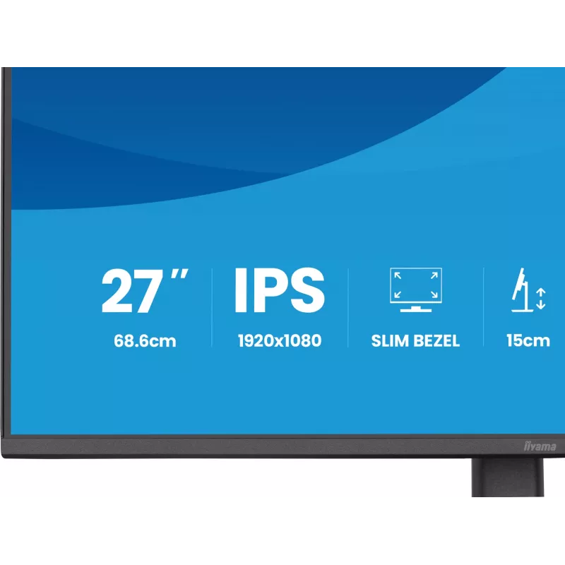 Monitorius iiyama ProLite XB2793HSU-B1 68,6 cm (27 inch) Full HD LED juodas