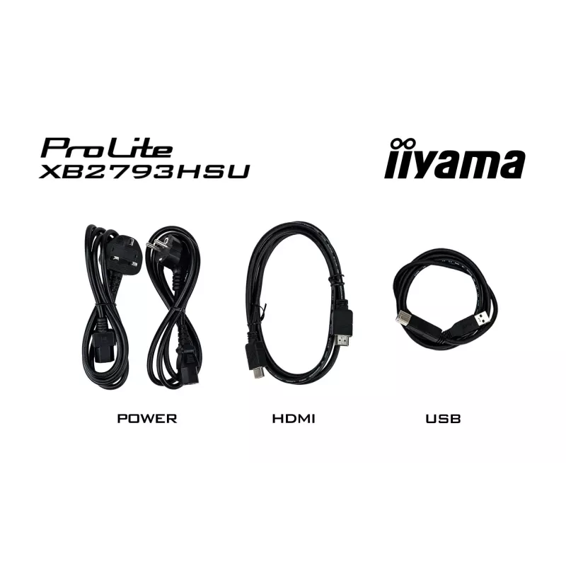Monitorius iiyama ProLite XB2793HSU-B1 68,6 cm (27 inch) Full HD LED juodas