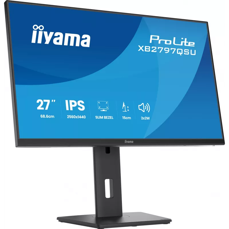 Monitorius iiyama ProLite XB2797QSU-B1 68,6 cm (27 colių) QHD LED juodas