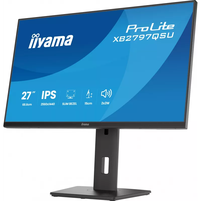Monitorius iiyama ProLite XB2797QSU-B1 68,6 cm (27 colių) QHD LED juodas