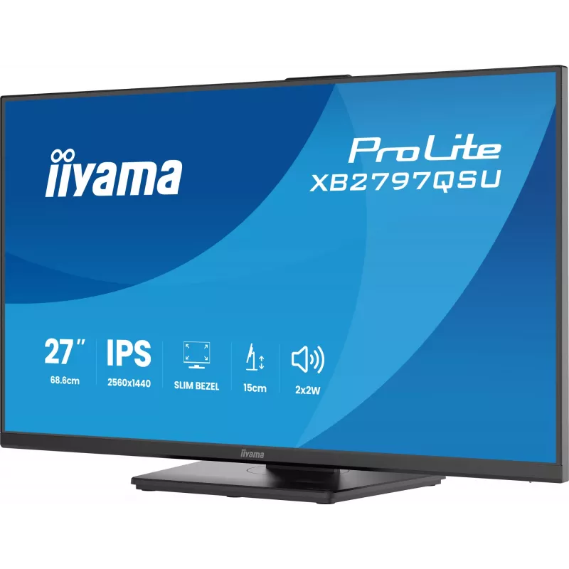 Monitorius iiyama ProLite XB2797QSU-B1 68,6 cm (27 colių) QHD LED juodas