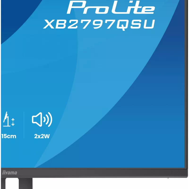 Monitorius iiyama ProLite XB2797QSU-B1 68,6 cm (27 colių) QHD LED juodas