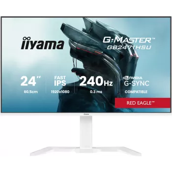 Monitorius IIYAMA G-Master GB2471HSU-W1 23,8 colio (60,5 cm) Full HD HDMI/DP/USB Baltas