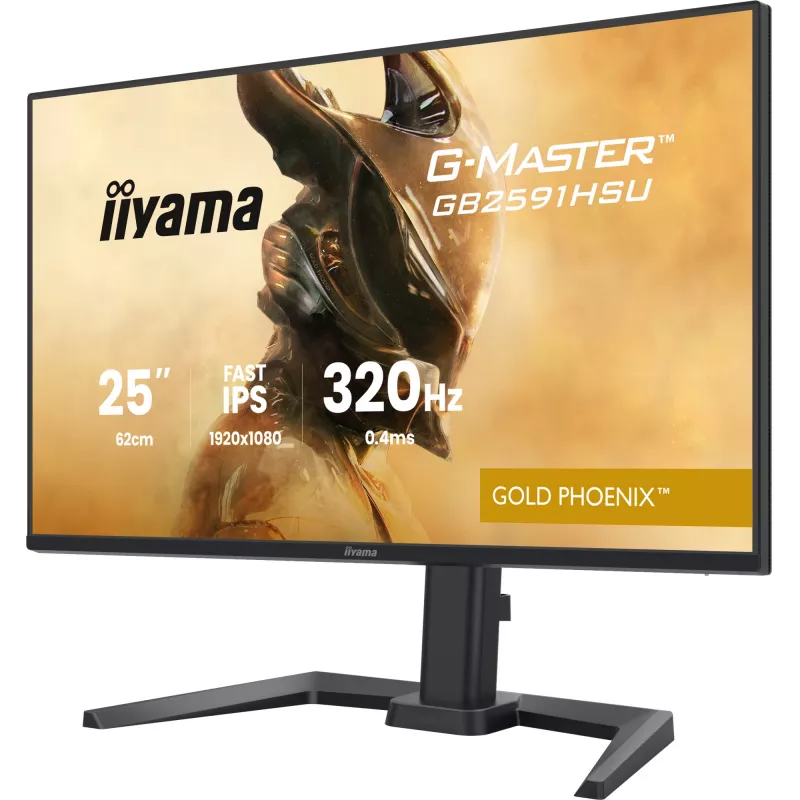 Žaidimų monitorius IIYAMA G-Master GB2591HSU-B1 24,5 colio (68,6 cm) Full HD — HDMI/DisplayPort/USB, juodas