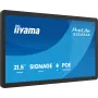 IIYAMA ProLite S2225AS-B1P skaitmeninės reklamos ekranas 54,6 cm (21,5 colių) LCD Wi-Fi 500 cd/m² Full HD juodas su įtaisytuoju Android procesoriumi 24/7