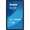 IIYAMA ProLite S2225AS-B1P skaitmeninės reklamos ekranas 54,6 cm (21,5 colių) LCD Wi-Fi 500 cd/m² Full HD juodas su įtaisytuoju Android procesoriumi 24/7