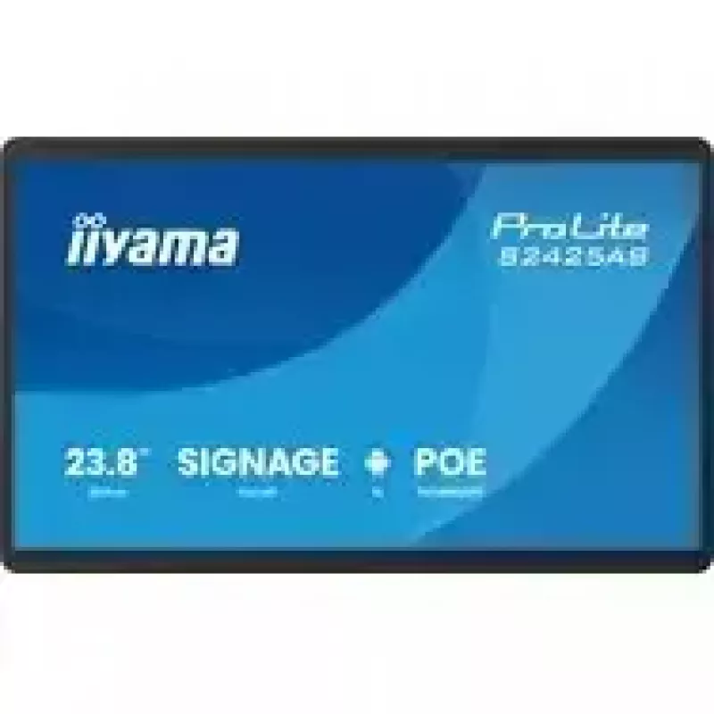 IIYAMA ProLite S2425AS-B1P skaitmeninis informacinis ekranas 60,5 cm (23,8 colio) LCD Wi-Fi 500 cd/m² Full HD juodas su įmontuotu procesoriumi Android 24/7