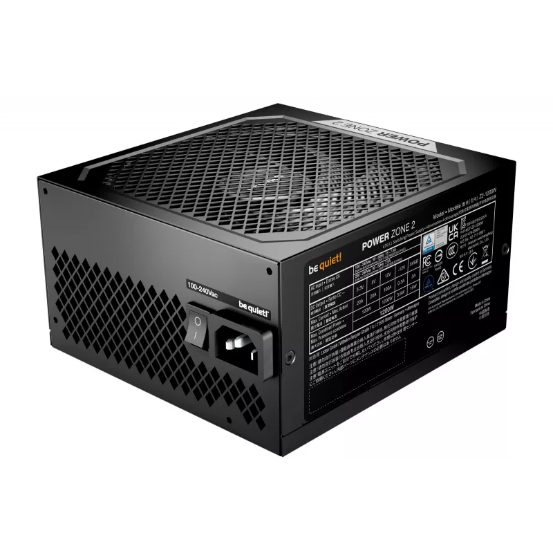 be quiet! POWER ZONE 2 1200 W maitinimo blokas 20+4 pin ATX ATX juodas