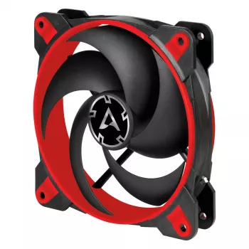 ARCTIC BioniX P120 (Raudona) – Slėgiui optimizuotas 120 mm žaidimų ventiliatorius su PWM PST