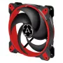 ARCTIC BioniX P120 (Raudona) – Slėgiui optimizuotas 120 mm žaidimų ventiliatorius su PWM PST