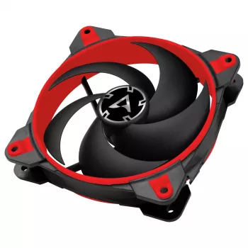 ARCTIC BioniX P120 (Raudona) – Slėgiui optimizuotas 120 mm žaidimų ventiliatorius su PWM PST