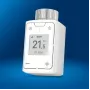 FRITZ Smart Thermo 302 termostatas (patalpų), baltas, valdymas mygtukais, AA baterija, 51×51×90 mm