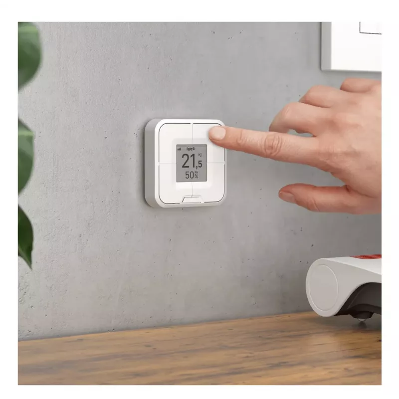 Belaidis išmanusis valdiklis FRITZ Smart Control 440 — Baltas, 69×69×18 mm