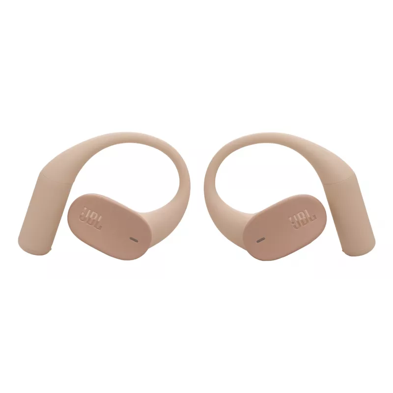 JBL Sense Lite belaidės ausinės su kabliuku, skambučiams ir muzikai, smėlio spalvos