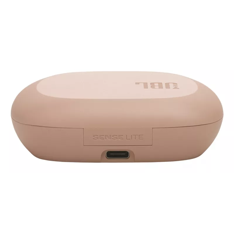 JBL Sense Lite belaidės ausinės su kabliuku, skambučiams ir muzikai, smėlio spalvos