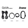 IIYAMA ProLite XB2497HSN-B1 monitor 60,5 cm (23,8 colio) 1920×1080 pikselių Full HD LED juodas