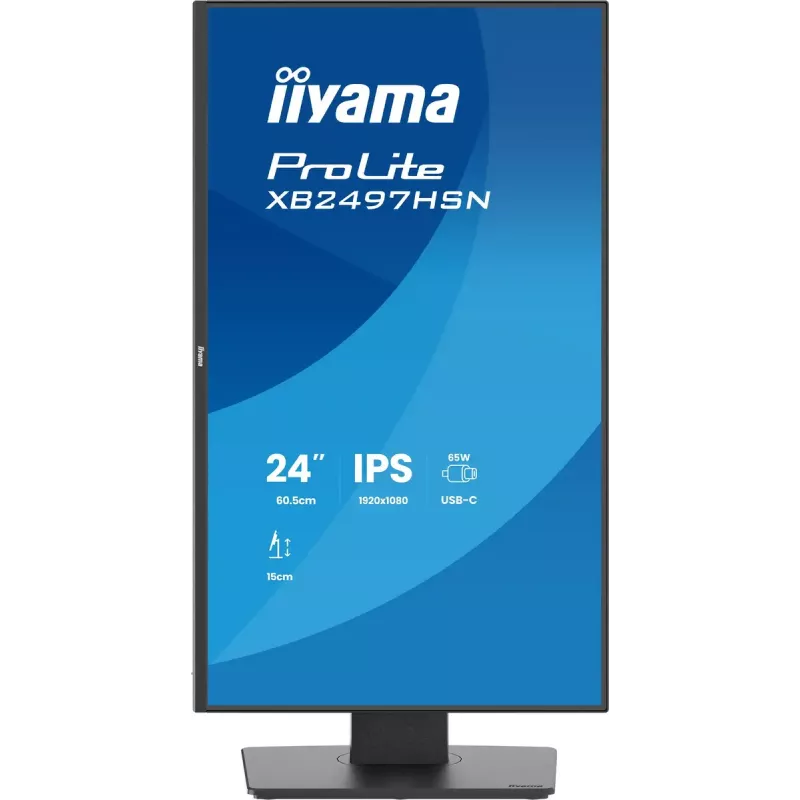 IIYAMA ProLite XB2497HSN-B1 monitor 60,5 cm (23,8 colio) 1920×1080 pikselių Full HD LED juodas