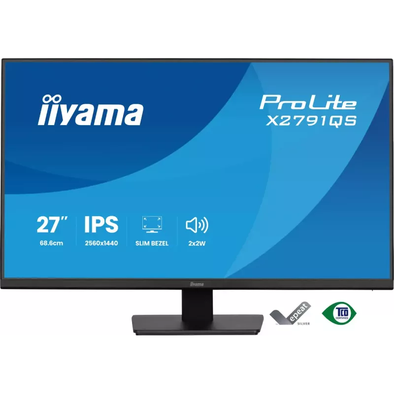 Monitorius iiyama ProLite X2791QS-B1 27 colių (68,6 cm) Quad HD LED juodas