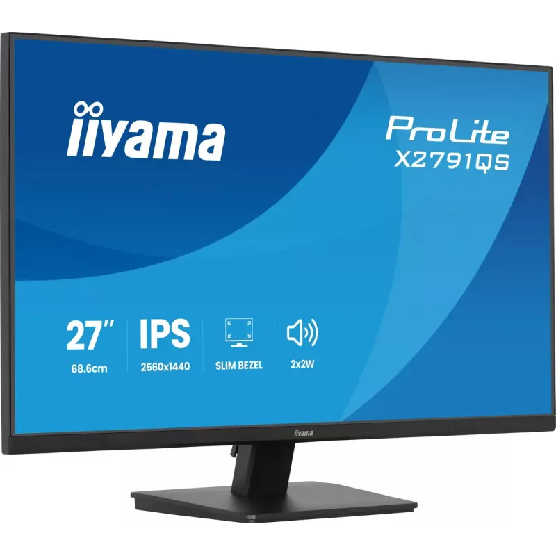 Monitorius iiyama ProLite X2791QS-B1 27 colių (68,6 cm) Quad HD LED juodas