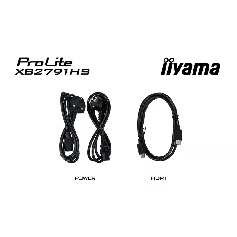 Monitorius iiyama ProLite XB2791HS-B1 27 colių Full HD LED juodas