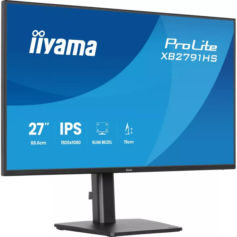 Monitorius iiyama ProLite XB2791HS-B1 27 colių Full HD LED juodas