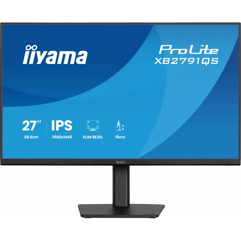 Monitorius IIYAMA ProLite XB2791QS-B1 27 colių (68,6 cm) QHD LED IPS juodas