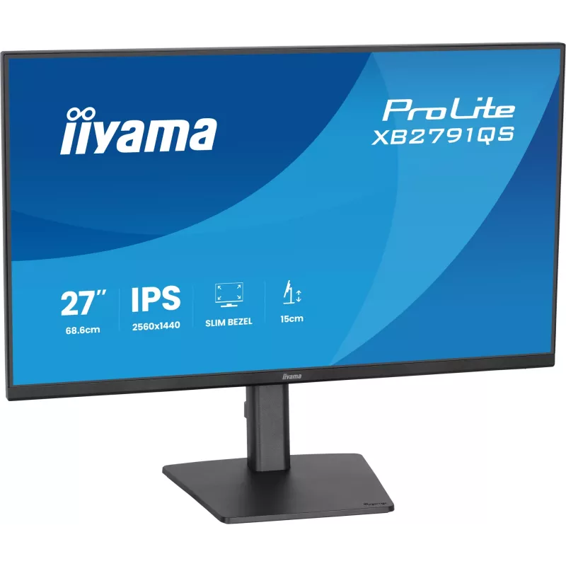 Monitorius IIYAMA ProLite XB2791QS-B1 27 colių (68,6 cm) QHD LED IPS juodas