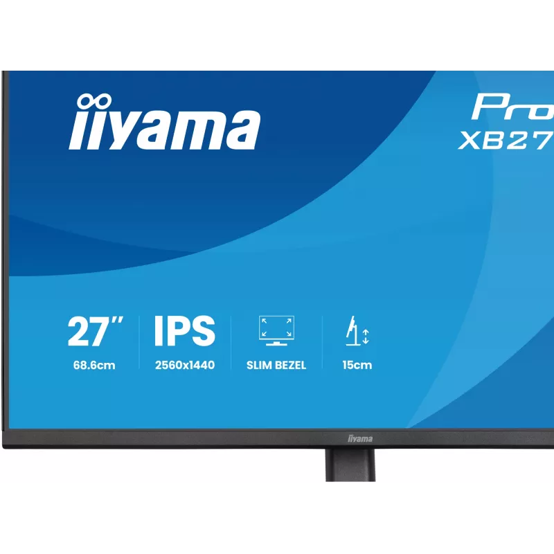 Monitorius IIYAMA ProLite XB2791QS-B1 27 colių (68,6 cm) QHD LED IPS juodas