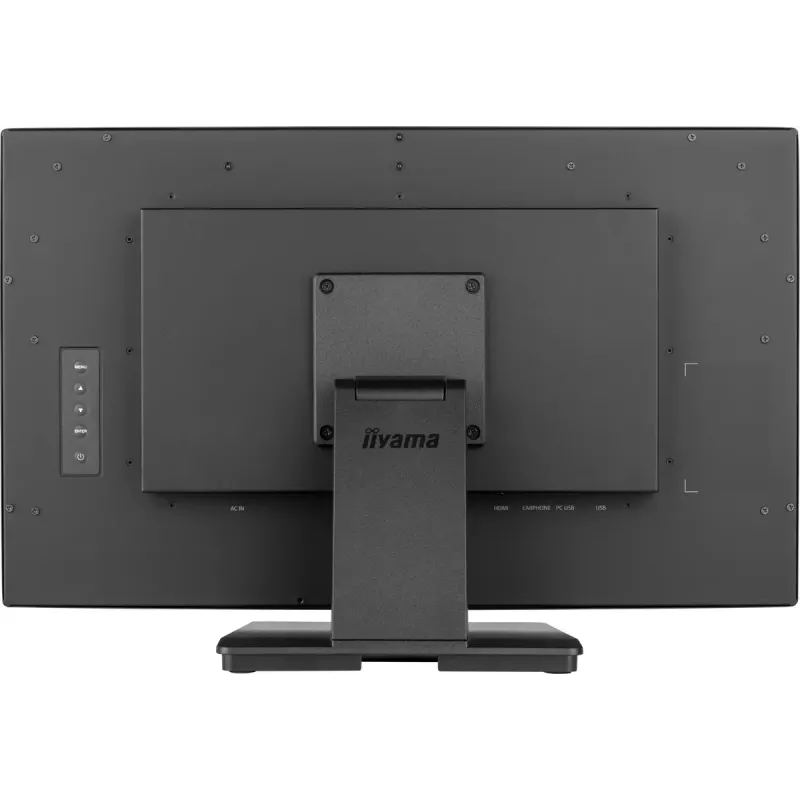 iiyama ProLite T2438MSC-B2 kompiuterio monitorius 60,5 cm (23,8 colio) 1920 x 1080 pikselių Full HD LED jutiklinis ekranas juodas