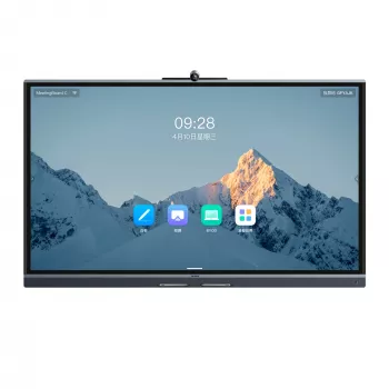 Interaktyvus ekranas Yealink MB65C-EDLA 65 colių 4K IPS, 8 GB RAM, 64 MB atminties, 30 W garsiakalbiai, 50 MP kamera, 98,2° matymo laukas, VESA 600x400, juodas