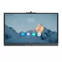 Interaktyvus ekranas Yealink MB65C-EDLA 65 colių 4K IPS, 8 GB RAM, 64 MB atminties, 30 W garsiakalbiai, 50 MP kamera, 98,2° matymo laukas, VESA 600x400, juodas