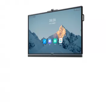Interaktyvus ekranas Yealink MB65C-EDLA 65 colių 4K IPS, 8 GB RAM, 64 MB atminties, 30 W garsiakalbiai, 50 MP kamera, 98,2° matymo laukas, VESA 600x400, juodas