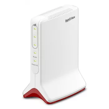 Belaidis maršrutizatorius FRITZ!Box 6825 4G, Gigabit Ethernet, viena juosta (2,4 GHz), balta