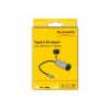 USB Type-C adapteris DeLOCK 64116 Gigabit LAN Power Delivery pilkas