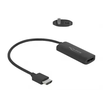 DeLOCK adapteris HDMI-A (vyriškas) į DisplayPort (moteriškas) 8K 0,18 m