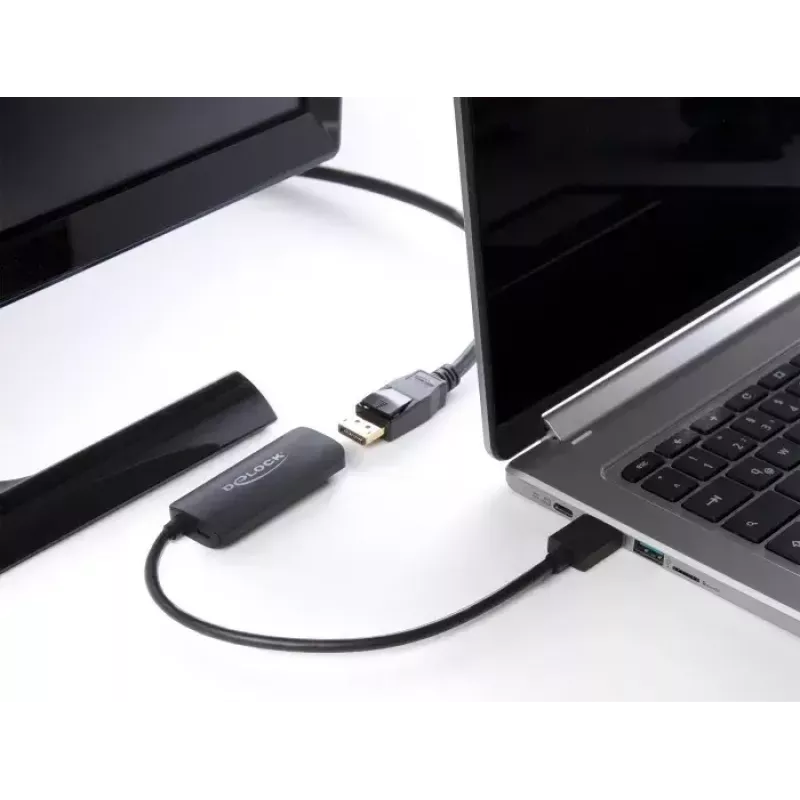 DeLOCK adapteris HDMI-A (vyriškas) į DisplayPort (moteriškas) 8K 0,18 m