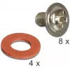 DeLOCK 18205 montavimo rėmelis 2,5 colio į 3,5 colio, metalinis juodas