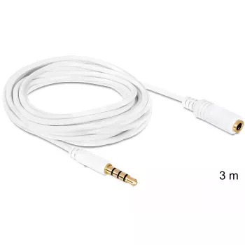 Garso ilginimo laidas 3,5 mm DeLOCK 84483