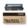 Originalus kasečių toneris Brother TN-625XXLC mėlyna (cyan), 6500 puslapių, 1 vnt.