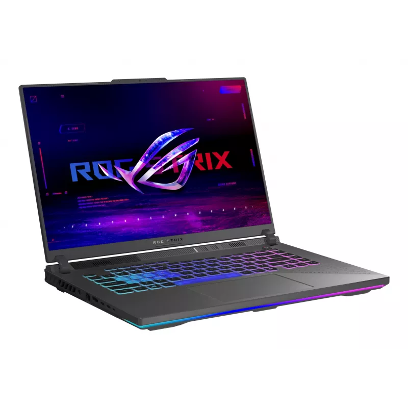 Nešiojamas kompiuteris ASUS ROG Strix G16 G614PR-RV081W, AMD Ryzen™ 9 8940HX, 40,6 cm (16 inch) WUXGA, 32 GB DDR5, 1 TB SSD, NVIDIA GeForce RTX 5070 Ti, Wi-Fi 6E, Windows 11 Home, juoda, pilka