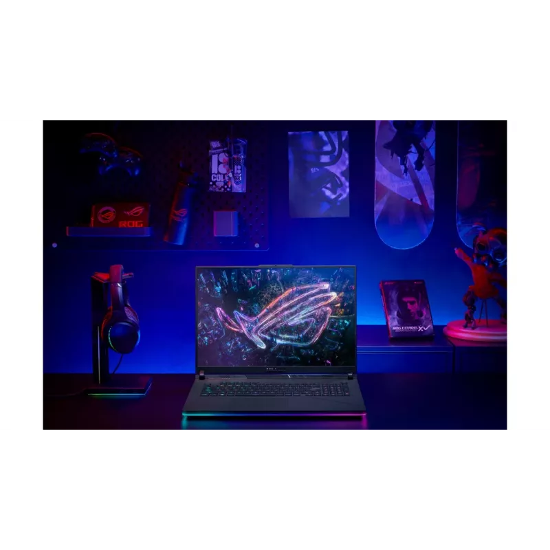 Nešiojamas kompiuteris ASUS ROG Strix G16 G614PR-RV081W, AMD Ryzen™ 9 8940HX, 40,6 cm (16 inch) WUXGA, 32 GB DDR5, 1 TB SSD, NVIDIA GeForce RTX 5070 Ti, Wi-Fi 6E, Windows 11 Home, juoda, pilka