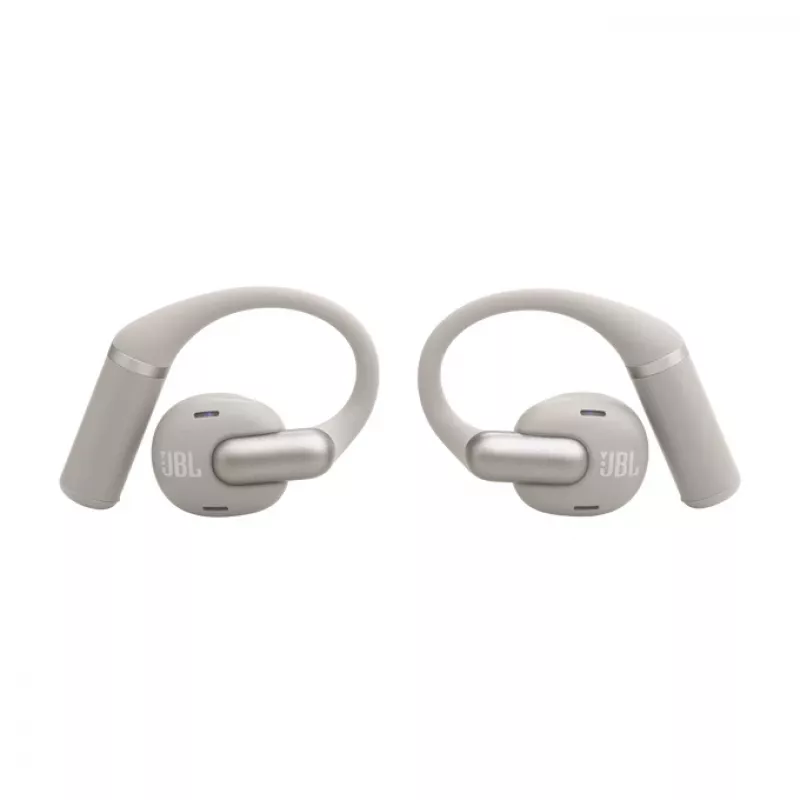 Ausinės JBL Sense Pro TWS užkabinamos ant ausies, skirtos skambučiams ir muzikai, 20–40000 Hz, USB‑C įkrovimo stovas, Pilka, 95,2 g