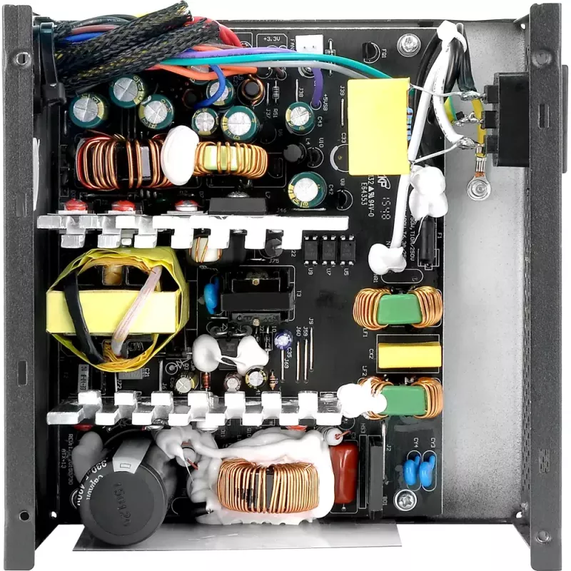 Maitinimo blokas THERMALTAKE TR2 S 550W, ATX, 20+4 pin, 80 PLUS, 120 mm ventiliatorius, juodas