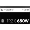 Maitinimo blokas Thermaltake TR2 S 650W – ATX, 20+4 kontaktų, 80 PLUS, 120 mm ventiliatorius, juodas